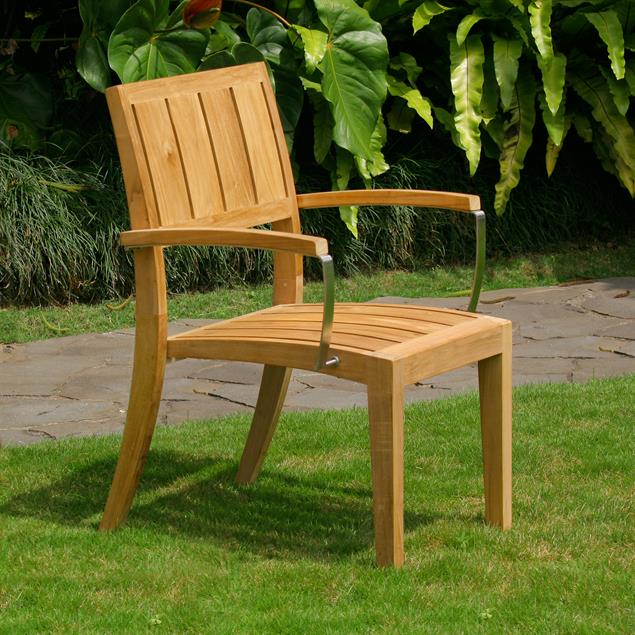 Sitzkissen Nivelle Stapelstuhl 45x52 Sunproof für Nivelle Stacking Chair