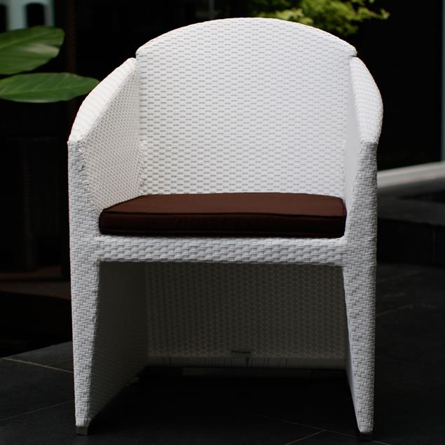 Sitzkissen Sefid Stuhl m.Armlehne Sunproof 51x50 für Sefid Dining Arm Chair